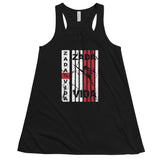 ZADA VIDA Women's Flowy Racerback Tank