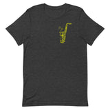 T-Shirt-saxophone